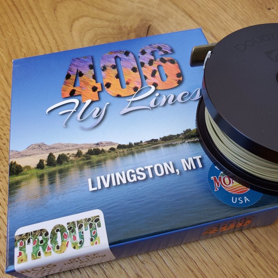 406 Fly Line - Double Taper (DT) Made in the US by Scientific Anglers.